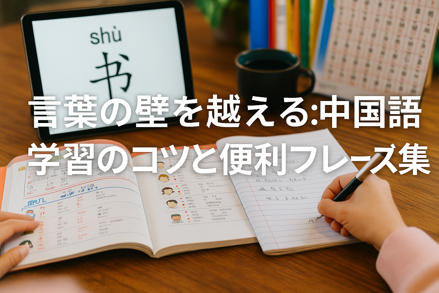 言葉の壁を越える：中国語学習のコツと便利フレーズ集